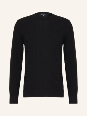 Strellson Sweter Adrian schwarz CZARNY