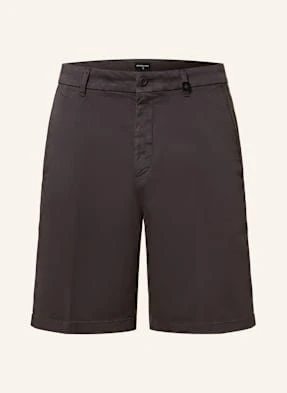 Strellson Szorty Chinosy Crush Slim Fit schwarz
