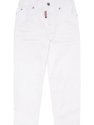 Stretch Gabardine Boyfriend Jeans - Boston Dsquared2