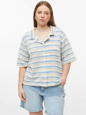 Strickshirt mit Ajourmuster QS
