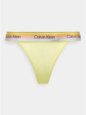 Stringi Calvin Klein żółty neon