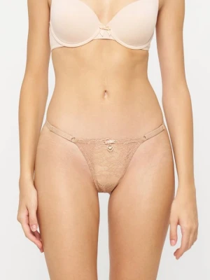 Stringi Emporio Armani brązowy