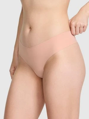 Stringi no-show Victoria's Secret Beżowy