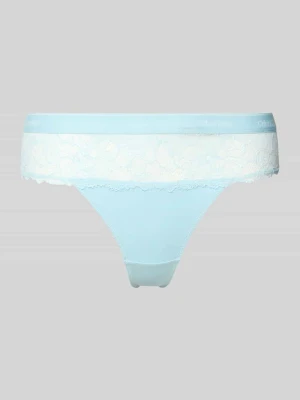 Stringi obszyte koronką Calvin Klein Underwear