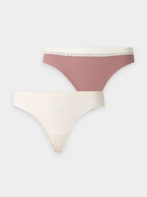 Stringi Sloggi brązowy