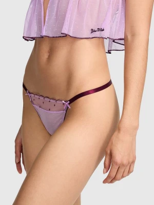 Stringi V-string PINK Wink Victoria's Secret Fioletowy