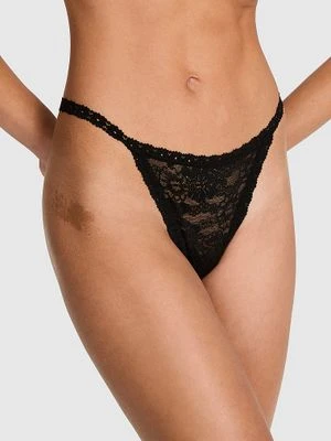Stringi Wink Victoria's Secret Czarny