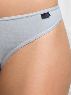 Stringi z bawełny organicznej, 6 par bonprix