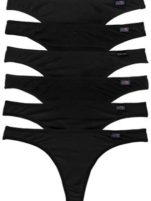 Stringi z bawełny organicznej, 6 par bonprix