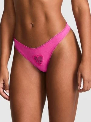 Stringi z bawełny Victoria's Secret