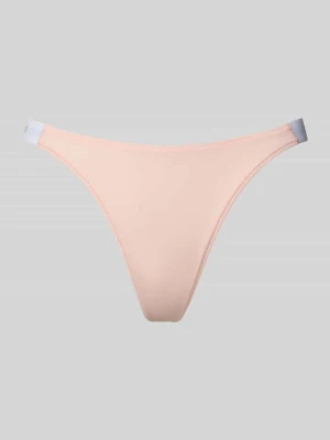 Stringi z bocznymi wstawkami w pasie z logo model ‘HUGO ID STRING’