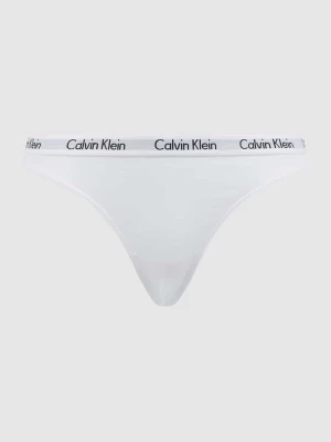 Stringi z dodatkiem streczu Calvin Klein Underwear