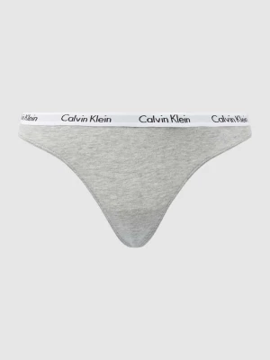 Stringi z dodatkiem streczu Calvin Klein Underwear