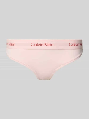 Stringi z elastycznym pasem i detalami z logo Calvin Klein Underwear