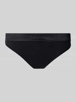 Stringi z elastycznym pasem i detalami z logo Calvin Klein Underwear