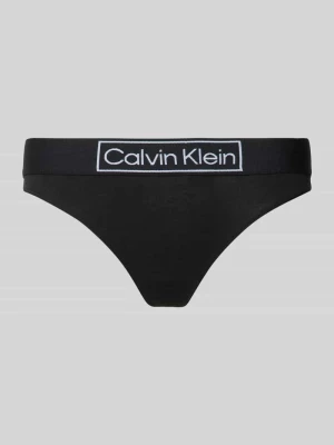 Stringi z elastycznym pasem z logo Calvin Klein Underwear