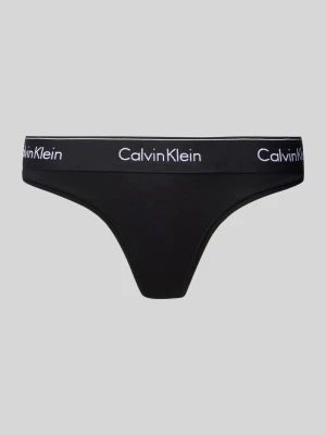 Stringi z elastycznym pasem z logo Calvin Klein Underwear