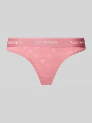 Stringi z elastycznym pasem z logo Calvin Klein Underwear