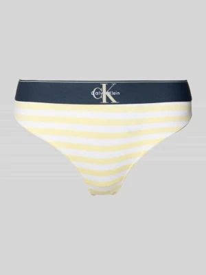 Stringi z elastycznym pasem z logo Calvin Klein Underwear