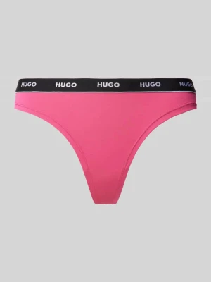 Stringi z elastycznym pasem z logo model ‘Carousel’ HUGO
