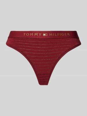 Stringi z elastycznym paskiem z logo model ‘HERITAGE’ Tommy Hilfiger