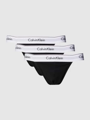 Stringi z elastycznym paskiem z logo model ‘MODERN’ Calvin Klein Underwear