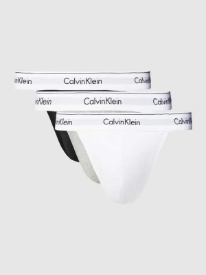 Stringi z elastycznym paskiem z logo model ‘MODERN’ Calvin Klein Underwear