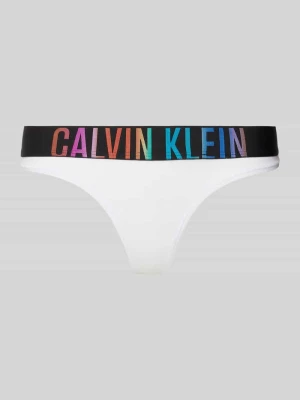 Stringi z elastycznym paskiem z logo model ‘PRIDE’ Calvin Klein Underwear