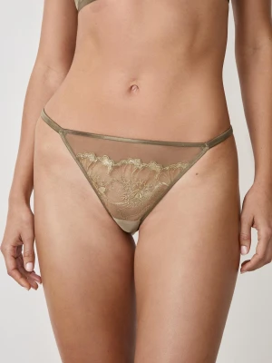 Stringi z haftowanego tiulu Etam