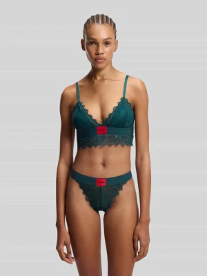 Stringi z kobiecej koronki model ‘TRING RL LACE’ HUGO