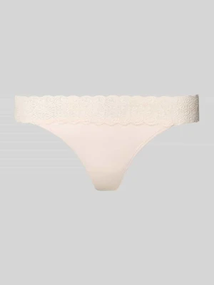 Stringi z koronką przy pasie Jake*s Casual