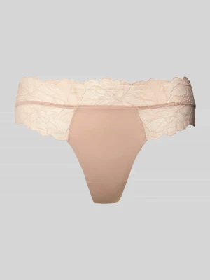 Stringi z koronki Calvin Klein Underwear