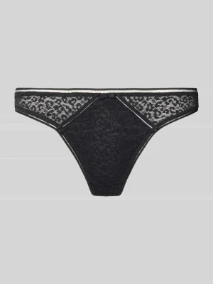 Stringi z koronki z elastycznym pasem Lascana