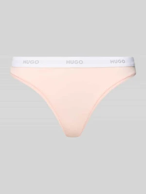 Stringi z mieszanki bawełny model ‘HUGO ID THONG’