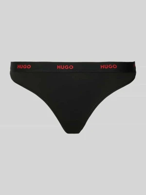 Stringi z mieszanki bawełny model ‘HUGO ID THONG’