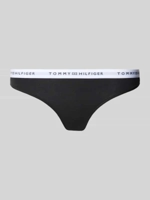 Stringi z mieszanki bawełny Tommy Hilfiger
