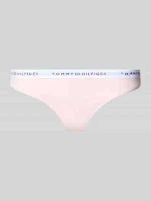 Stringi z mieszanki bawełny Tommy Hilfiger
