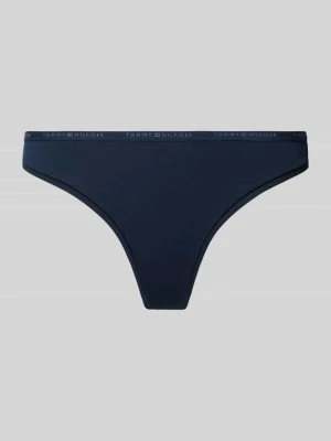 Stringi z mieszanki bawełny Tommy Hilfiger