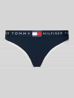 Stringi z mieszanki bawełny Tommy Hilfiger