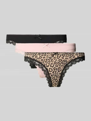 Stringi z obszyciem koronką Jake*s Casual
