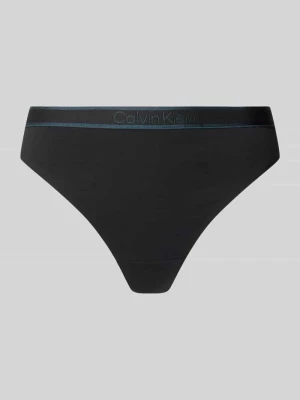 Stringi z pasem z logo Calvin Klein Underwear