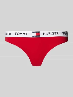 Stringi z paskiem z logo model ‘THONG’ Tommy Hilfiger