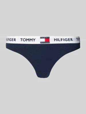 Stringi z paskiem z logo model ‘THONG’ Tommy Hilfiger