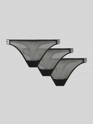 Stringi z paskiem z logo w zestawie 3 szt. model ‘STARS’ HUGO