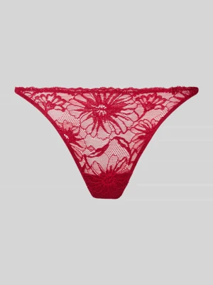 Stringi z półprzezroczystym wzorem z koronki Tommy Hilfiger