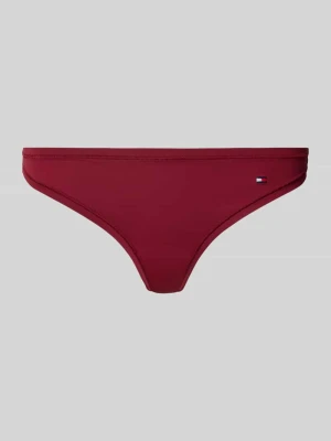 Stringi z wyhaftowanym logo Tommy Hilfiger