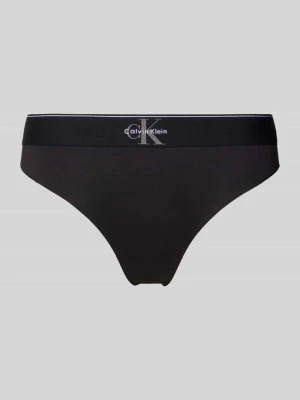 Stringi z Wzór z logo Calvin Klein Underwear