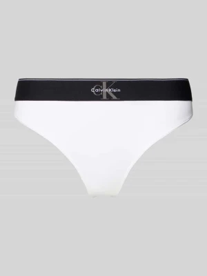 Stringi z Wzór z logo Calvin Klein Underwear