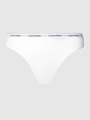 Stringi ze zwierzęcym nadrukiem Calvin Klein Underwear