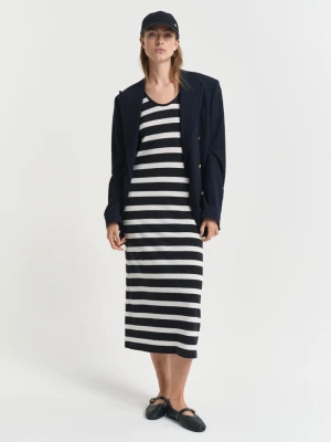 Striped Tank Top Midi Jersey Dress GANT